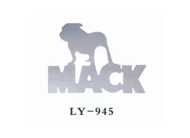 Cutout 'Mack' W/Dog 16