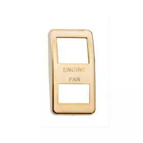 Switch Cover Gold Engine Fan