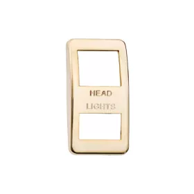 Switch Cover Gold Headlights