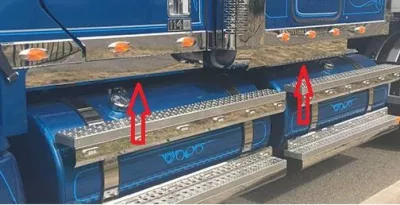 Under Cab Panels To Suit  Freightliner Coronado Set of 4