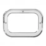 Bezel, Rect Abs Chr W/Visor