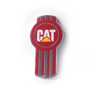 Kw/Caterpillar Logo Emblem Chr/Red-450/Whit-108/Yellow-235